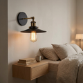 Industrial Iron Wall Lamp, lifestyle photo