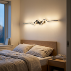 Modern Long LED Wall Light, lifestyle photo