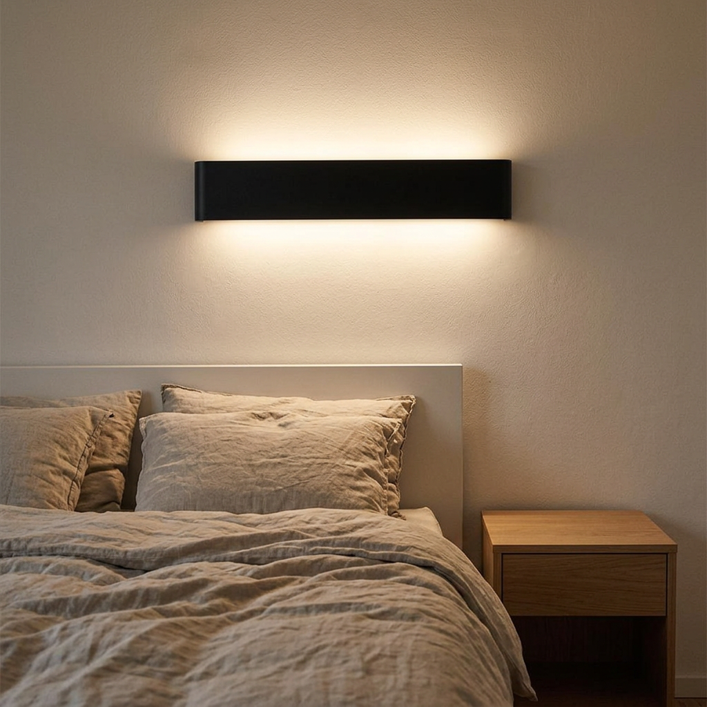 Touch LED Wall Sconce, lifestyle photo