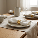 Metal Napkin Rings, lifestyle photo