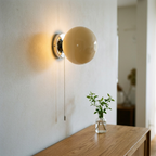 Glass Ball Wall Sconce, lifestyle photo