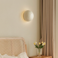 Round Cream Wall Lamp, lifestyle photo