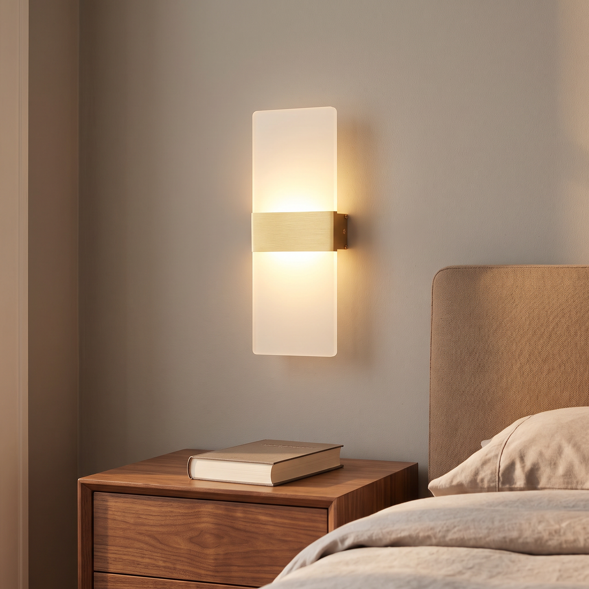 Minimalist LED Wall Lamp, lifestyle photo