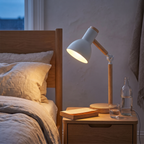 Nordic Wooden Table Lamp, lifestyle photo