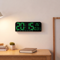 Large LED Digital Wall Clock, lifestyle photo