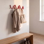 Wave Wall Coat Rack, lifestyle photo