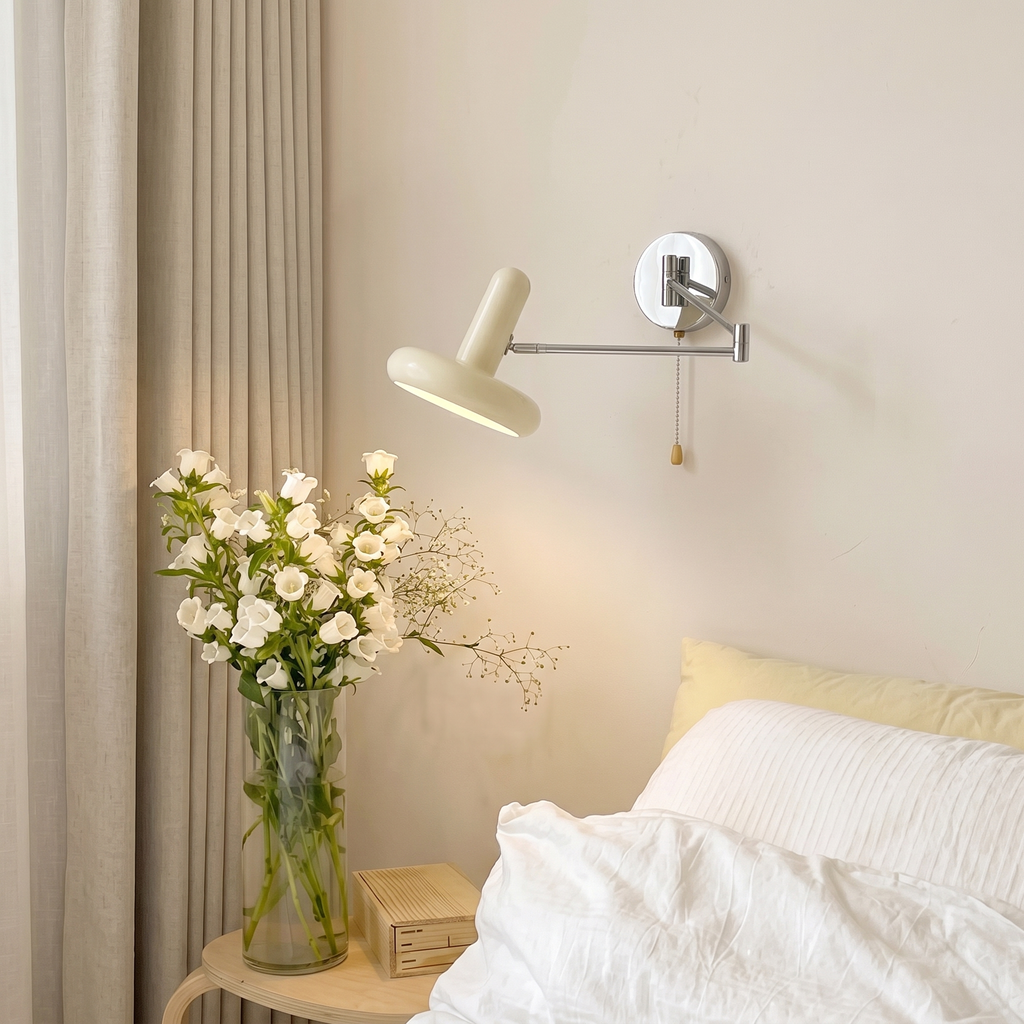 Swing Arm Wall Lamp, lifestyle photo