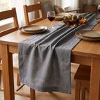 Faux Linen Table Runner, lifestyle photo