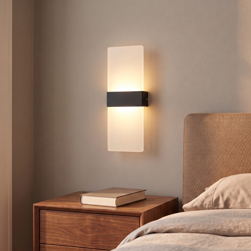 Minimalist LED Wall Lamp, lifestyle photo