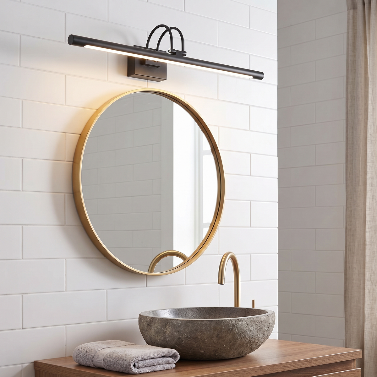 LED Bathroom Mirror Light, lifestyle photo