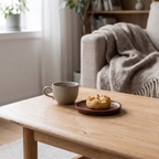 Oval Wooden Serving Platter, lifestyle photo