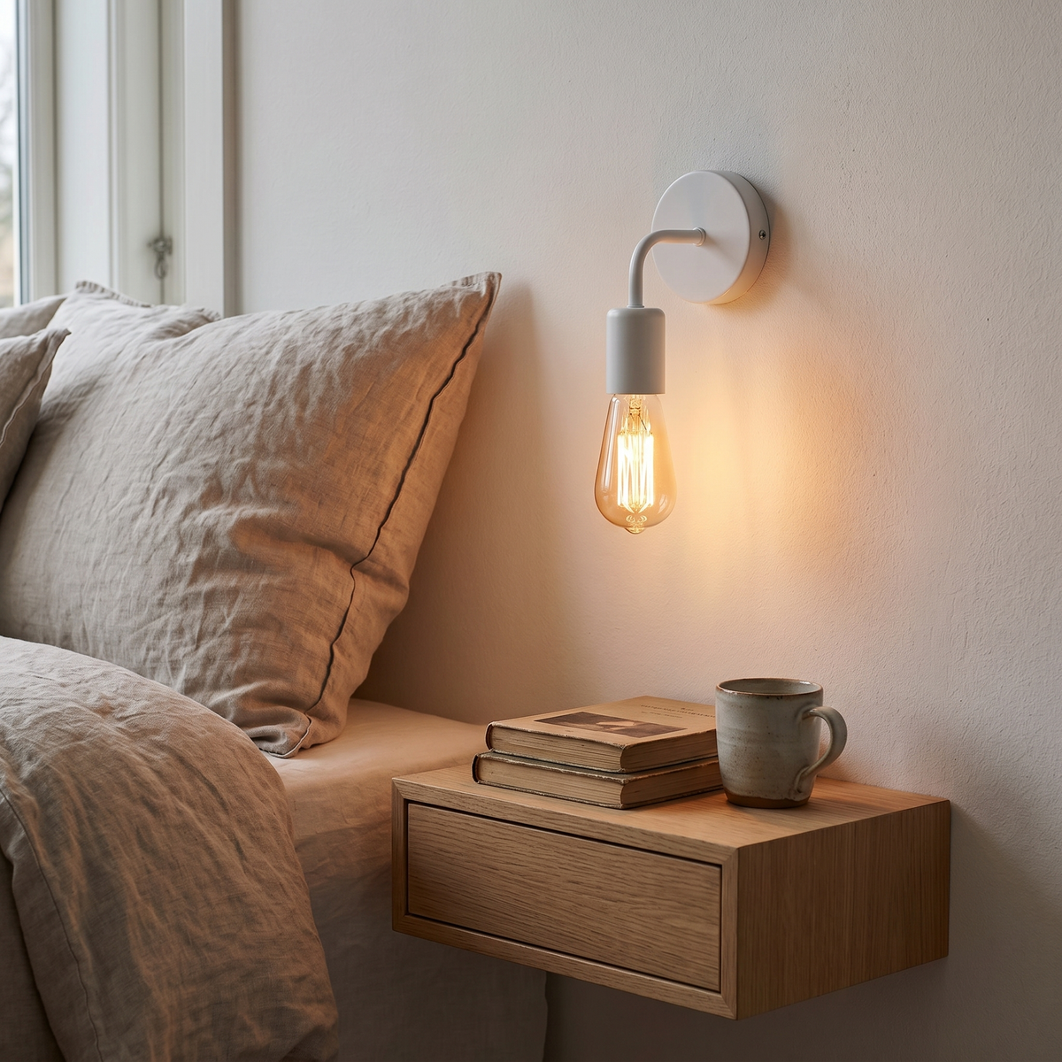 Nordic Iron Wall Lamp, lifestyle photo