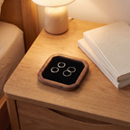 Walnut-Tone Wooden Jewelry Tray, lifestyle photo