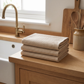 Waffle Weave Kitchen Towels Set of 3, lifestyle photo