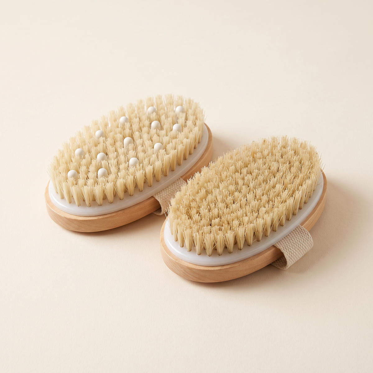 Dry body brush set of 2, product photo