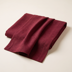 Faux linen table runner, product photo