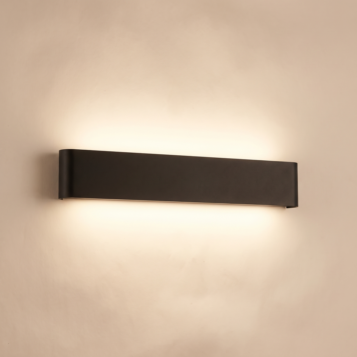 Touch LED wall sconce, product photo