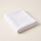 Waffle weave tea towel, product photo