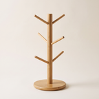 Bamboo mug tree, product photo