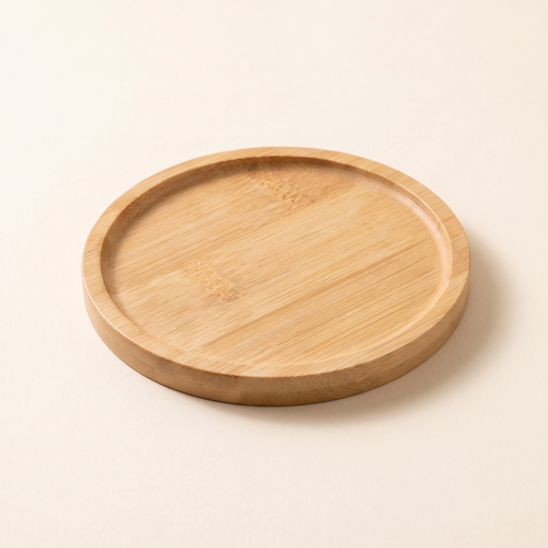 Bamboo vanity tray, product photo