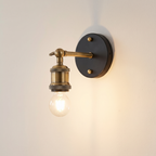 Industrial wall sconce, product photo