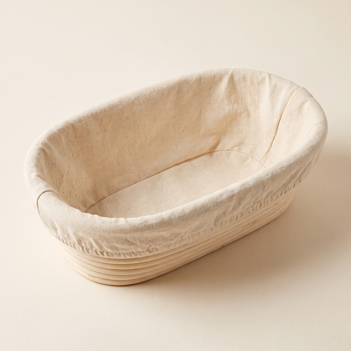 Rattan bread proofing basket, product photo