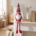 Knitted Gnome Doll, Christmas decoration, lifestyle photo