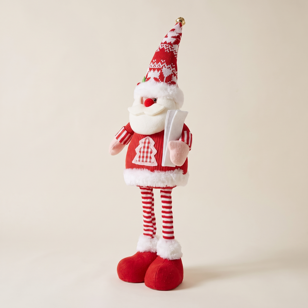 Standing Christmas Figure with Adjustable Legs, lifestyle photo