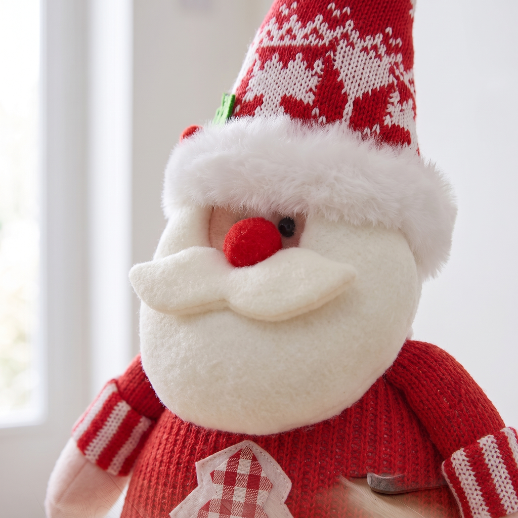 Standing Christmas Figure with Adjustable Legs, lifestyle photo