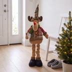Standing Christmas Figure with Adjustable Legs, lifestyle photo