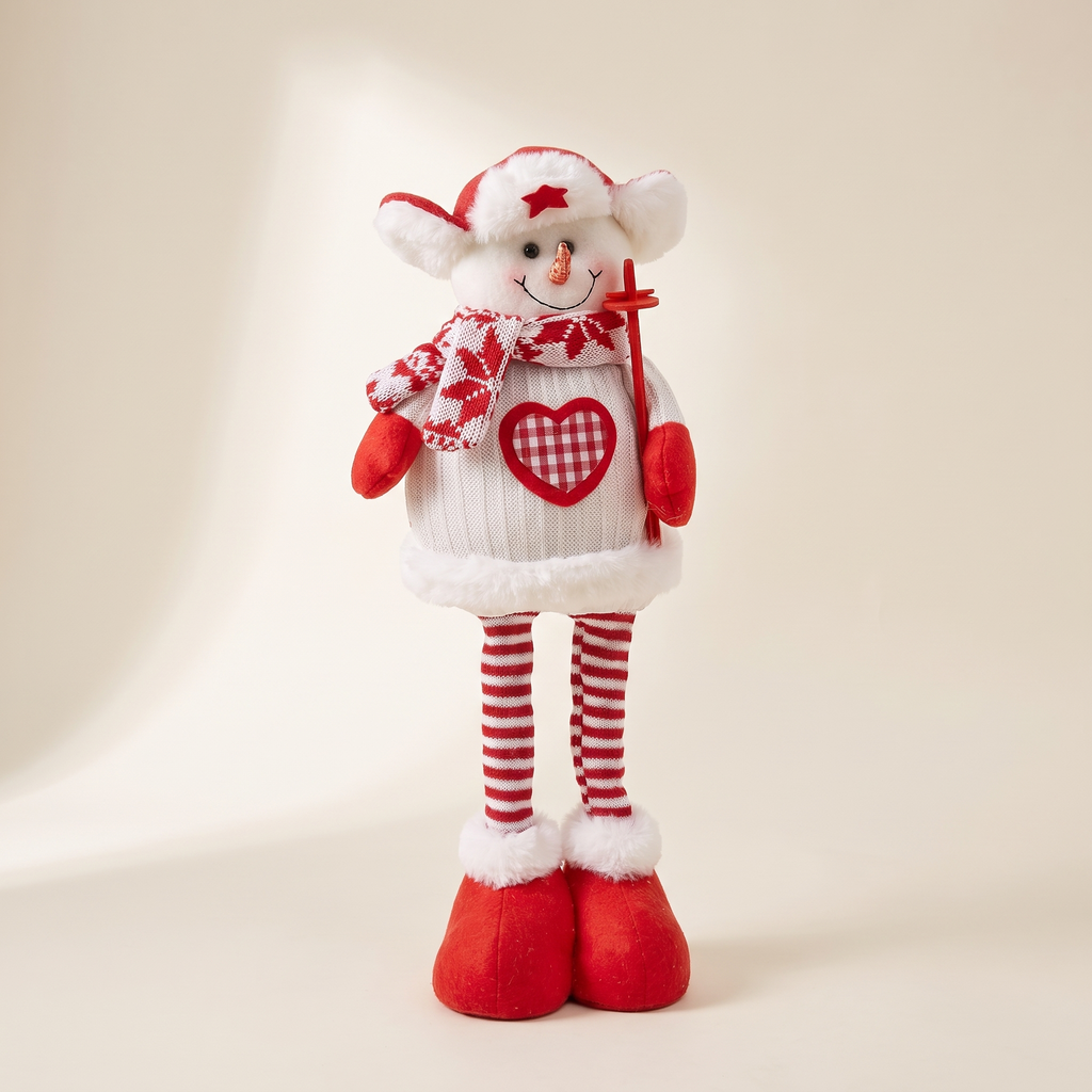 Standing Christmas Figure with Adjustable Legs, lifestyle photo