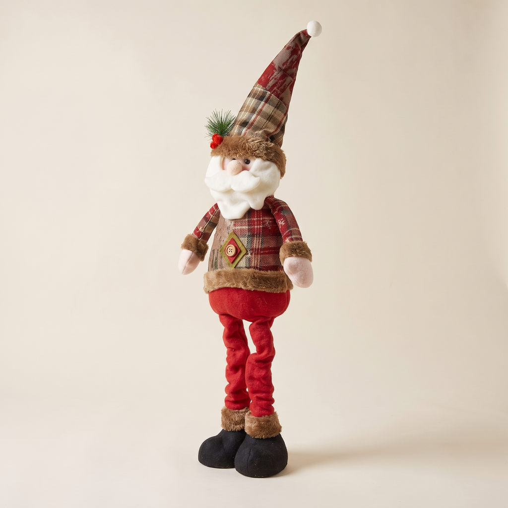 Standing Christmas Figure with Adjustable Legs, lifestyle photo
