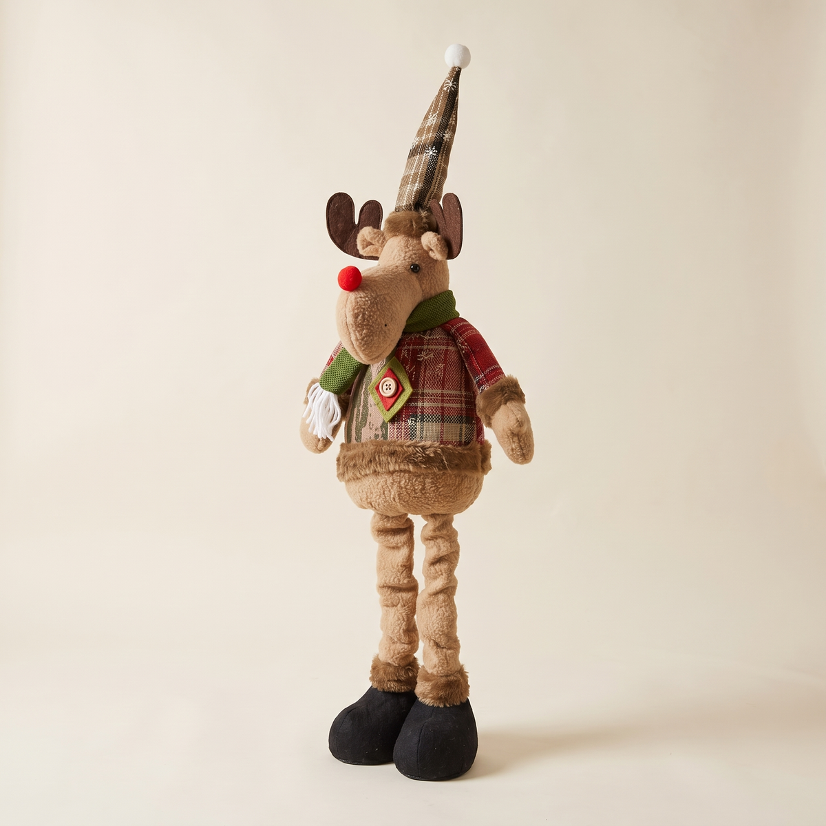Standing Christmas Figure with Adjustable Legs, lifestyle photo