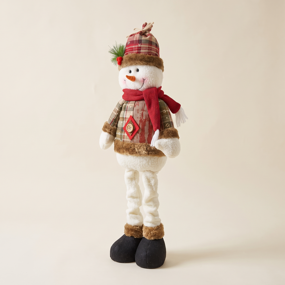 Standing Christmas Figure with Adjustable Legs, lifestyle photo
