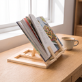 Foldable Wooden Reading Stand, lifestyle photo